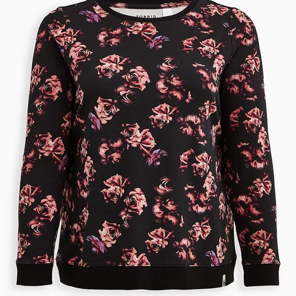 Torrid Roses Sweatshirt - Picture 2 of 16